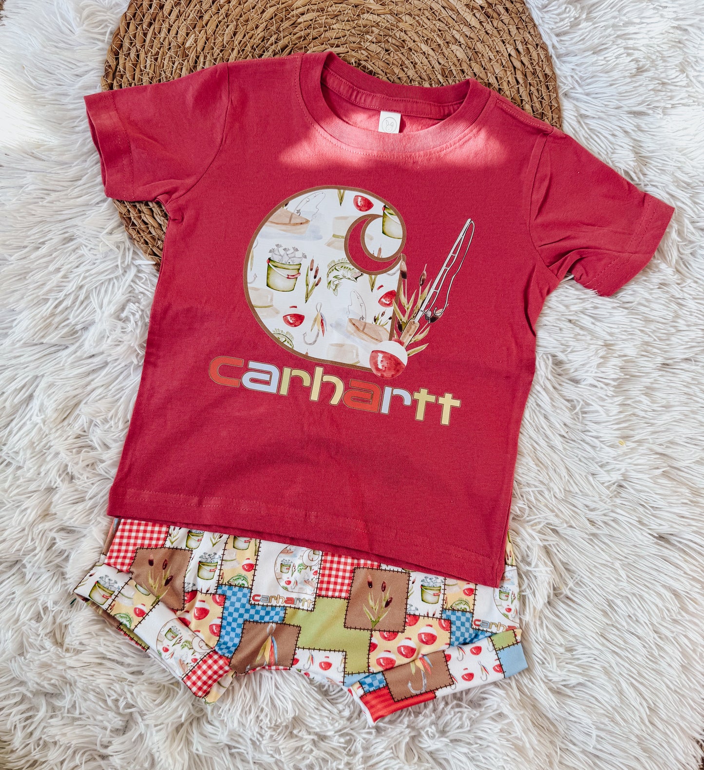 Fishing Tee/Shortie Set 2T