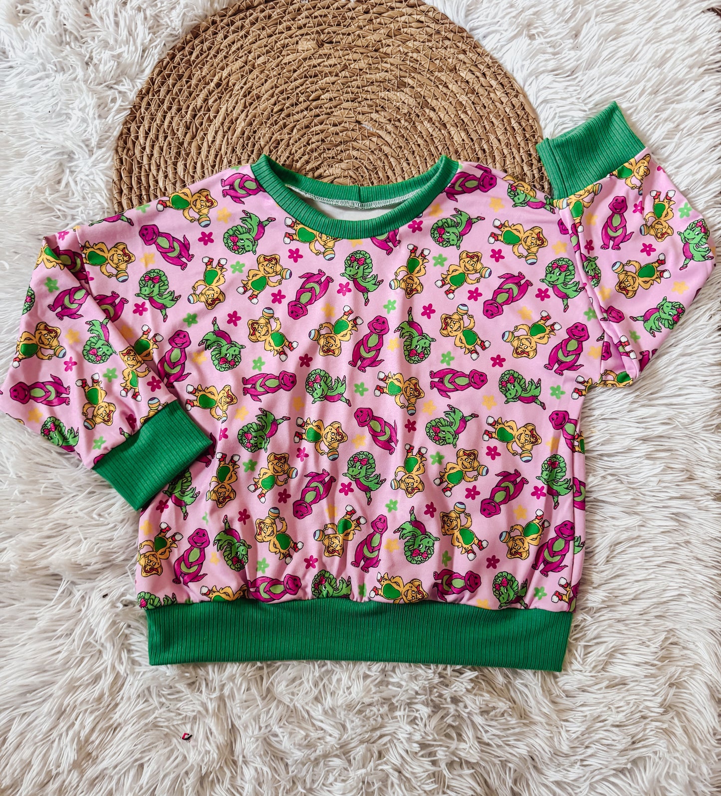 Barney Oversized Sweatshirt 3t