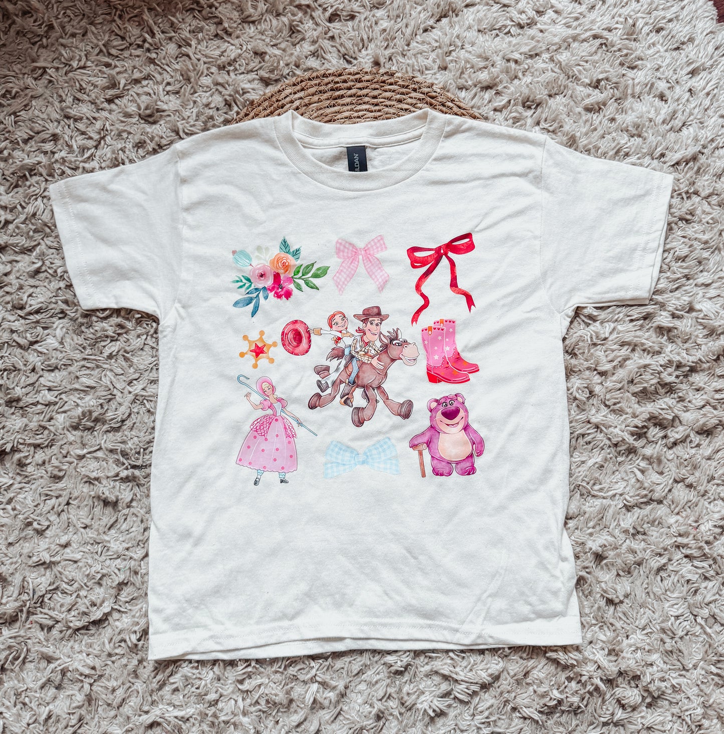 Cream Toy Story Tee Youth Small