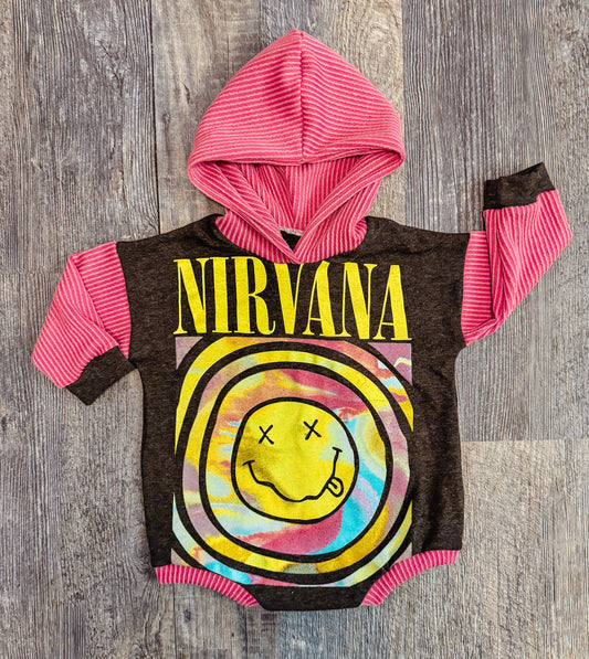 Nirvana Hoodie Romper 6/12