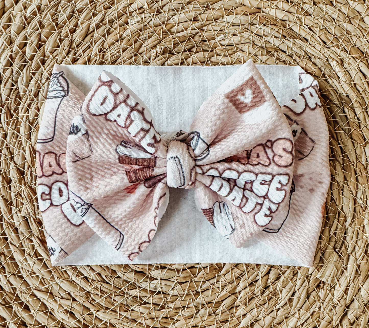 Mama’s Coffee Date Bow