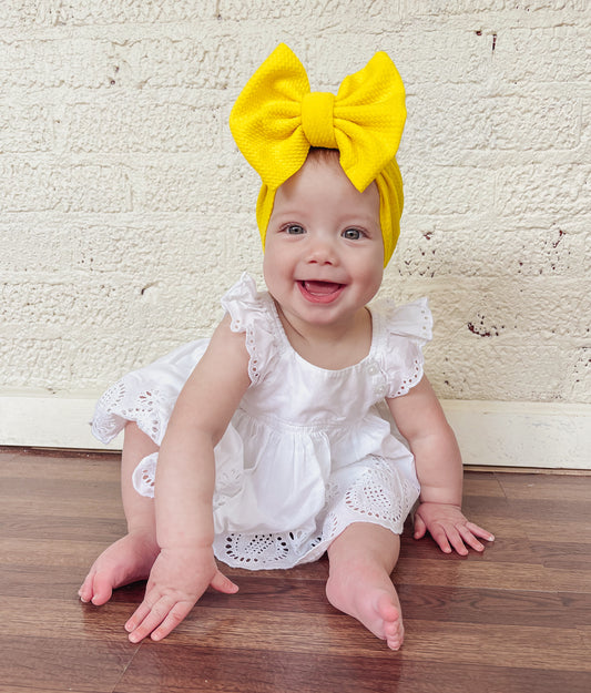 Sunny Yellow Headwrap