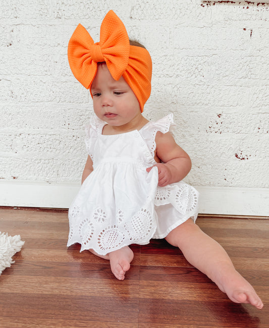 Neon Orange Headwrap