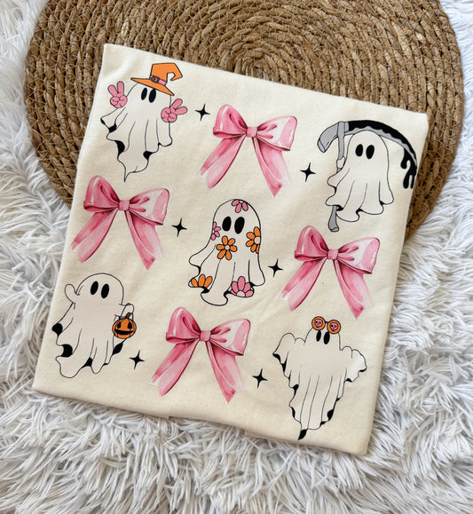 Girly Ghost Youth Tee Large (14/16)