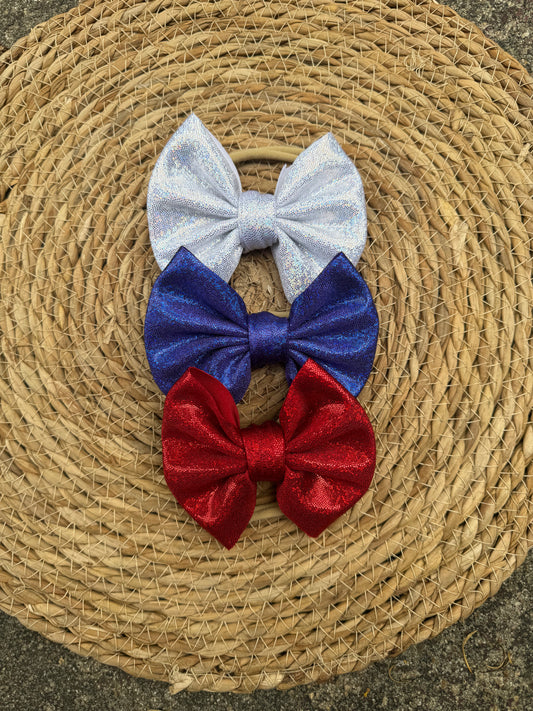 Patriotic Bow on Nylon