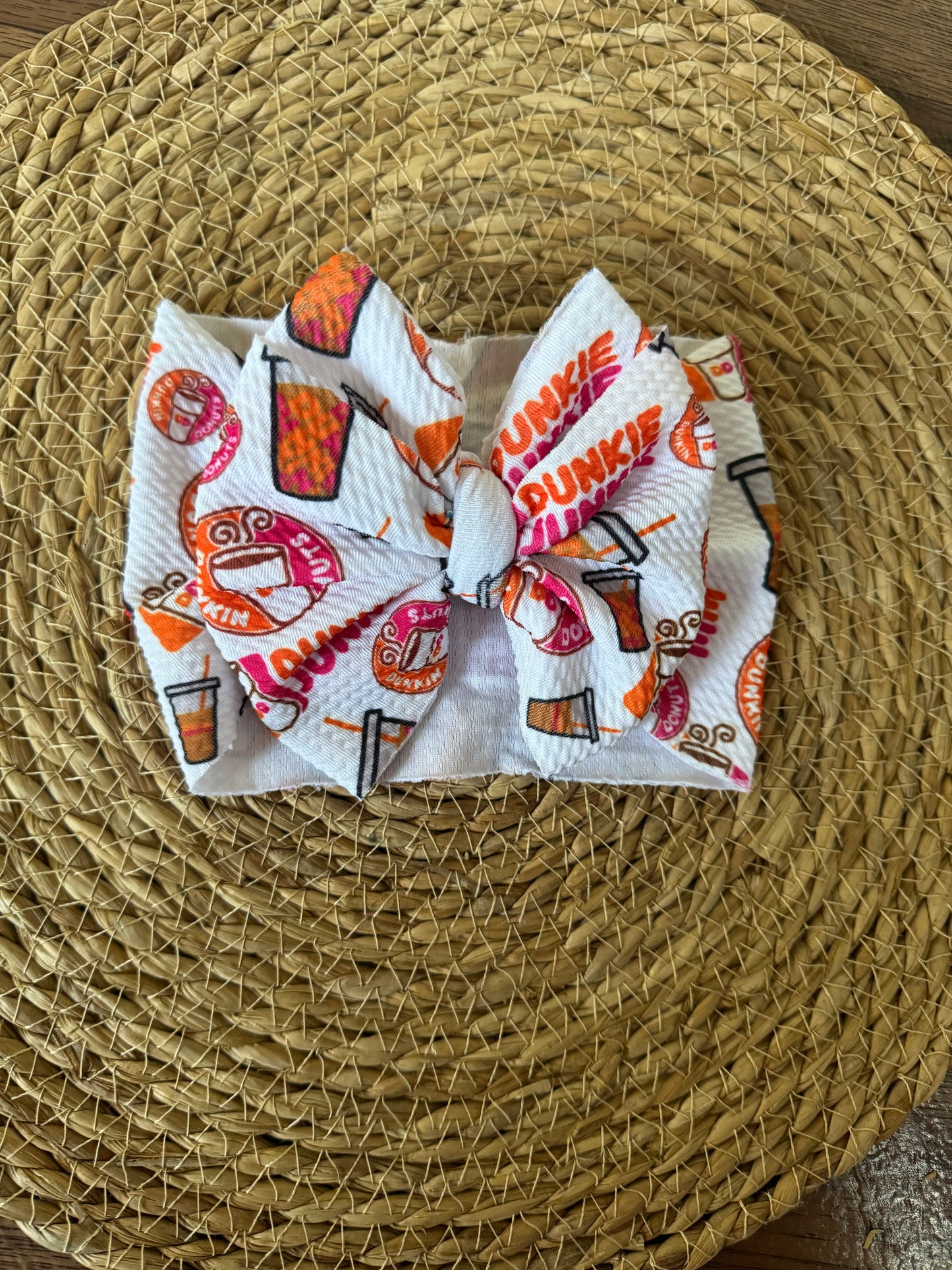 Dunkin Messy Headwrap